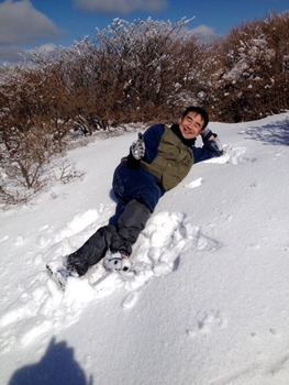 久住の雪山　熊本市　着物専門店　和の國