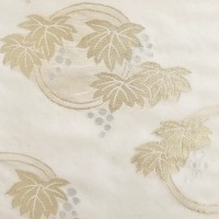 洛風林製/九寸/夏名古屋帯（葡萄の丸文）