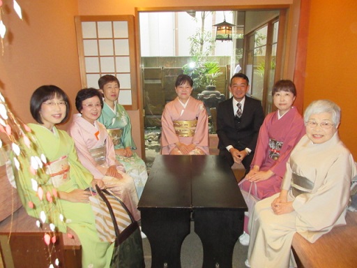 熊本市　着物専門店　わのくに　米寿　お祝い茶会