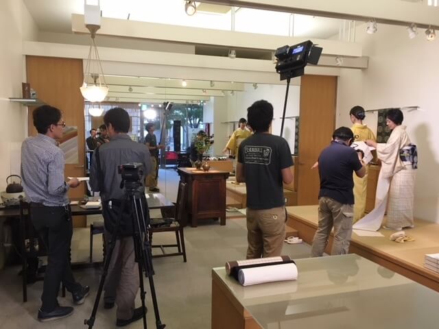 RKK熊本放送　cherrup　熊本頑張り人応援プログラム　上質着物で豊かな暮らしのお手伝い　熊本市中央区　着物専門店　わのくに