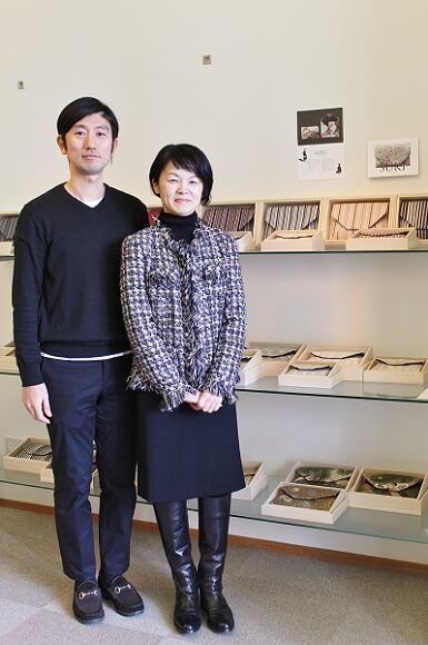 熊本市　着物専門店　わのくに　縞縞　小倉織　築城則子　数奇屋袋