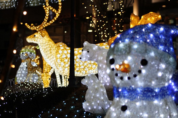 熊本市　わのくに　福田病院　クリスマスイルミネーション