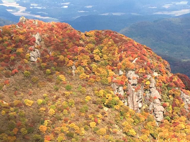 九重三俣山　登山　紅葉　熊本市中央区　着物専門店　わのくに