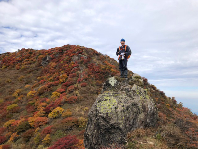 九重三俣山　登山　紅葉　熊本市中央区　着物専門店　わのくに