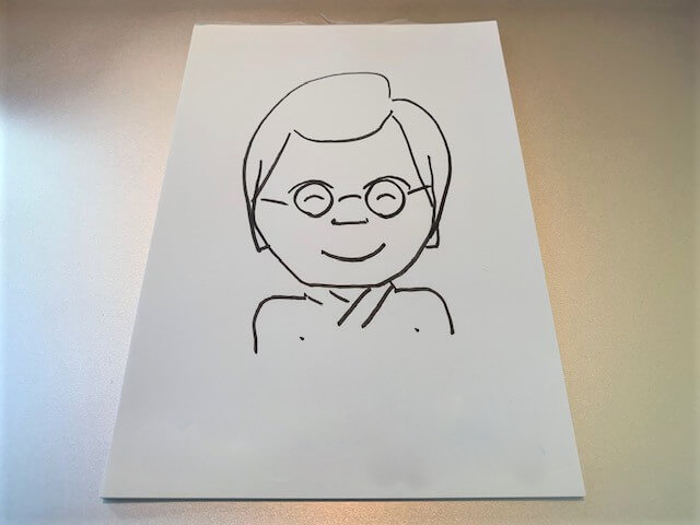 きもの日本一くにさん　YouTuber　似顔絵　イラスト　熊本市中央区　着物専門店　わのくに