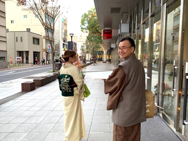 　染名古屋帯　季節の帯　クリスマス　大人可愛い　熊本市中央区　楽しく美しい日本スタイル　わのくに