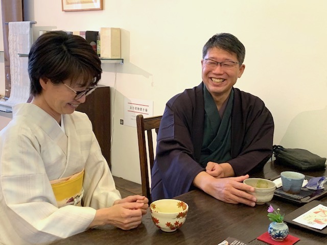 本場結城紬　着物で過ごす　和の國　熊本市中央区