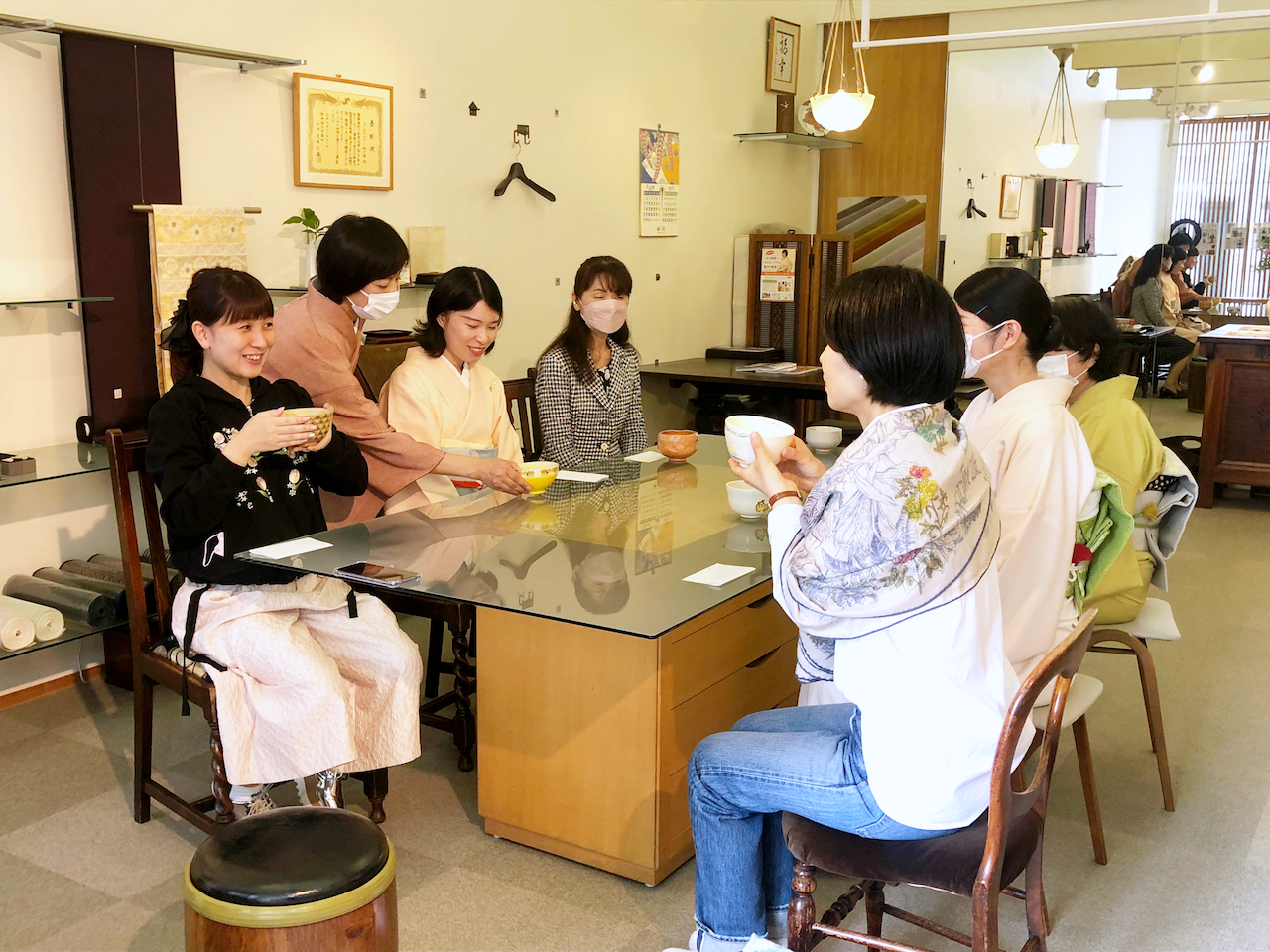 教養　習い事　着付け教室　短期習得　着物　熊本市中央区　着物専門店　わのくに