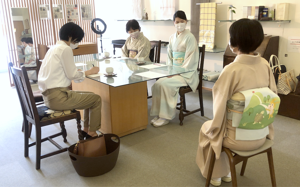 教養　習い事　着付け教室　　着物　熊本市中央区　着物専門店　わのくに